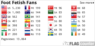 Foot Fetish Life Flag Counter
